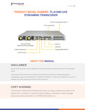 TransLite TL-A1000 Manual