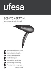 Ufesa KERATIN Instruction Manual
