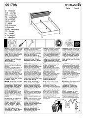 WIEMANN Lissabon 991798 Assembly Instructions Manual
