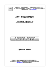 Logan SPACE 2000 Operation Manual