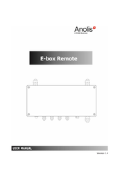 Robe Anolis E-box Remote Basic User Manual