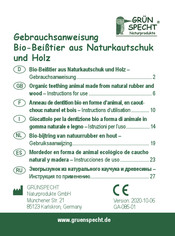 GRÜNSPECHT 688-00 Instructions For Use Manual