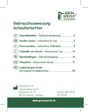 GRÜNSPECHT 596-00 Instructions For Use Manual
