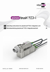 TDK relyon plasma piezo brush PZ3-i Operating Instructions Manual