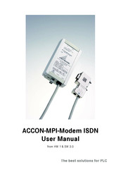 DELTA LOGIC ACCON-MPI-Modem ISDN User Manual