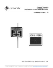 Carmanah SPEEDCHECK Replacement Manual
