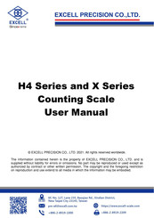Excell X Series User Manual