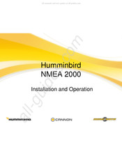 Humminbird NMEA 2000 module Installation And Operation Manual