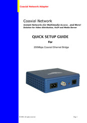 Allnet ALL168207 Quick Setup Manual