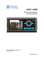 Timespace K210 Instruction Manual