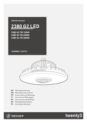 Trilux twenty3 2380 G2 TB 10000 Mounting Instructions