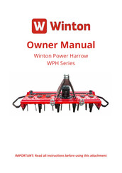 Winton WPH130 Owner's Manual