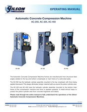 Gilson AC-450 Operating Manual