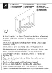 Tchibo 366 161 Assembly Instructions Manual