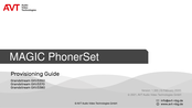 AVT MAGIC PhonerSet Grandstream GXV3350 Provisioning Manual