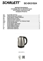 Scarlett SC-EK21S24 Instruction Manual