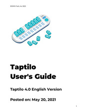 OHFA Tech Taptilo 4.0 User Manual