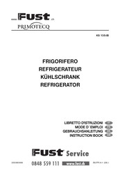 Fust PRIMOTECQ KS 135-IB Instruction Book