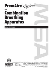 Msa PremAire Manual
