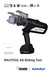 Klauke Rehau Rautool A5 Manual