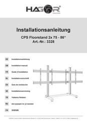 HAGOR CPS Floorstand Installation Manual