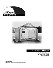 ClearSpan 103476 Instruction Manual