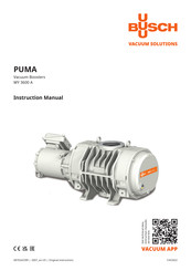BUSCH PUMA Instruction Manual