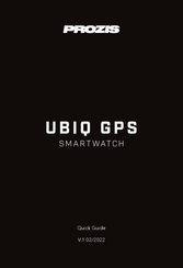 PROZIS UBIQ GPS Quick Manual