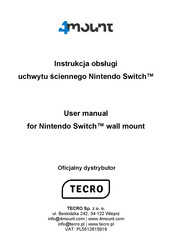 4mount Nintendo Switch wall mount User Manual