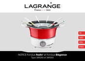 Lagrange Fondue Elegance 349301 Notice