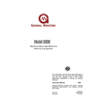 General Monitors S800 Instruction Manual