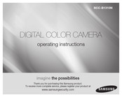 Samsung SCC-B1310N Operating Instructions Manual