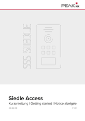 PEAKnx Siedle Access YOUVI Getting Started