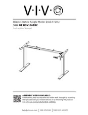 Vivo DESK-V100EBY Instruction Manual