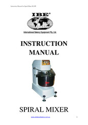 IBE KL100 Instruction Manual