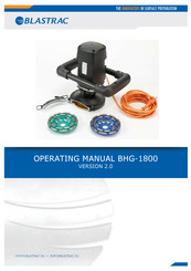 Blastrac BHG-1800 Operating Manual