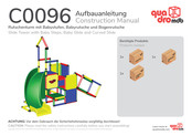 Quadro mdb Slide Tower with Baby Steps, Baby Slide and Curved Slide C0096 Construction Manual