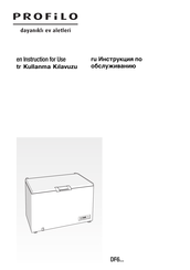 PROFILO DF6 Series Instructions For Use Manual