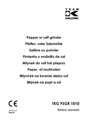 Team KALORIK TKG PSGR 1010 CW Manual