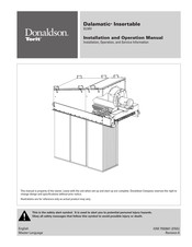 Donaldson Torit Dalamatic DLMV 7/7 Installation And Operation Manual