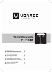 VONROC AMIATA PH510AC Original Instructions Manual