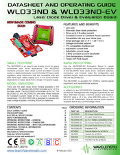 Wavelength Electronics WLD33ND Datasheet And Operating Manual