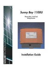 SMA Sunny Boy 1100U Installation Manual