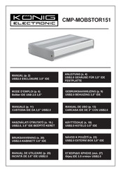 König Electronic CMP-MOBSTOR151 Manual