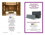 Wine Guardian WGC40 Quick Start Manual