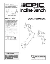 Epic Fitness GZFW21411 Owner's Manual