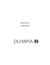 Olympia OL3022 Owner's Manual