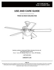 Home Depot 1003 023 405 Use And Care Manual