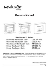 Dimplex Revillusion OSB20C-AU Owner's Manual