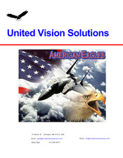 United Vision Solutions Eagle Vision EV3000-D Manual